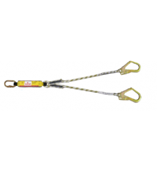 Forked Lanyards with Energy Absorber