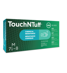 Ansell Touch N Tuff Nitrile Disposable Gloves –92-600