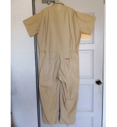 Short Sleeve Cotton Coveralls