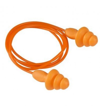 3M Reusable Earplugs -with Plastic Cord & Storage Case