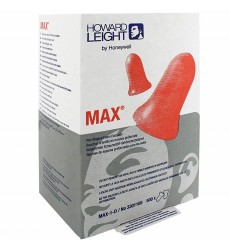 HOWARD LEIGHT Uncorded MAX-1D Earplugs (Dispenser Refill)