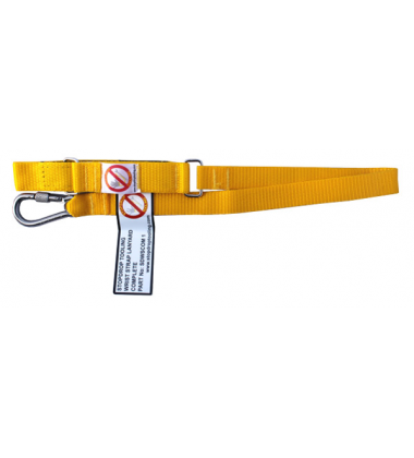 Yellow Web Wrist Strap Tool Lanyard (SDWSCOM1)