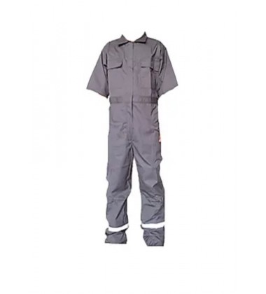 Short Sleeve Cotton Lightweight Coveralls