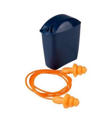 3M Reusable Earplugs -with Plastic Cord & Storage Case