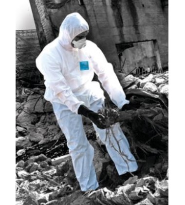 Disposable Coveralls - Ansell Alphatec 1500 Plus Stitched