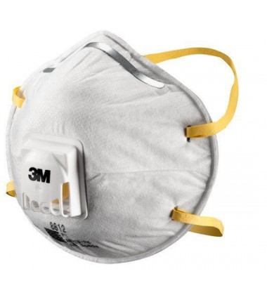 3M 8812 Dust Respirator (Valved)