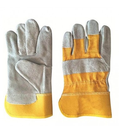 Semi Leather Working Gloves