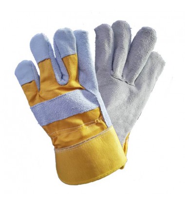 Semi Leather Working Gloves