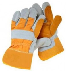 Semi Leather Working Gloves