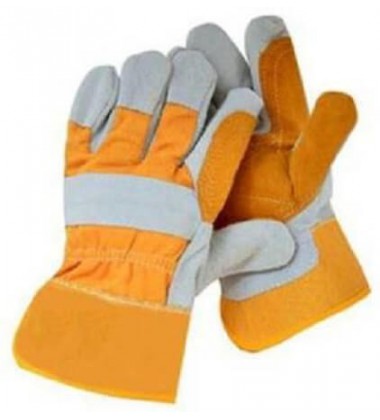 Semi Leather Working Gloves